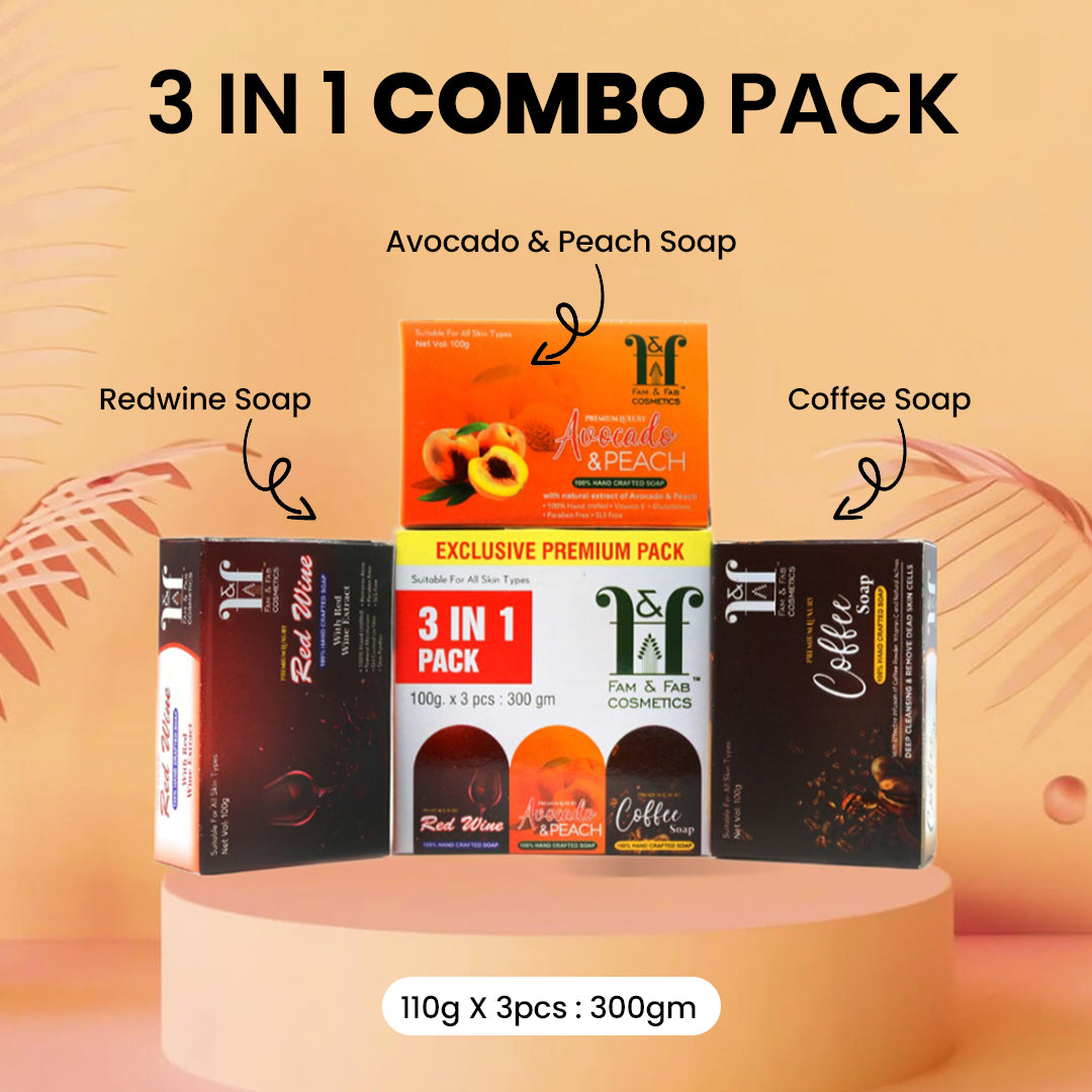 Pack of 3 Soap